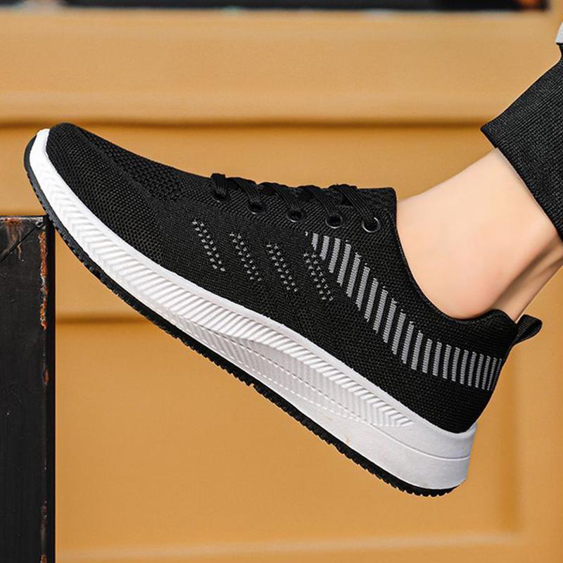 Baskets Chaussures Décontractées Respirantes pour Homme Chaussures de Course Légères à Semelle Souple Antidérapantes pour Homme