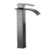 Modern Black Waterfall Basin Faucet