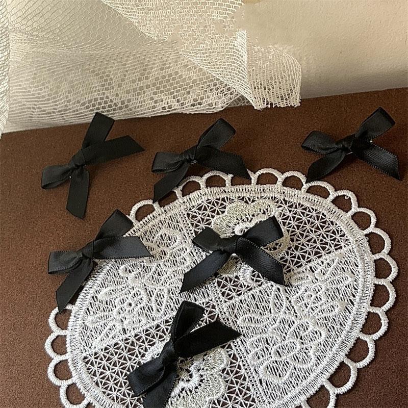 Mini Sweet Bowknot Hair Clips Ballet Ribbon Bow Hairpins Bang Clip Korean Girls Mini Grabs Clips Women Headwear Hair Accessories