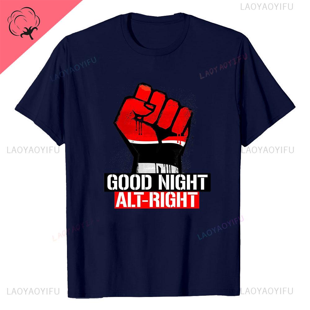 2025 New Arrival LE Good Night Left Side TShirt Men and Women Tee for Young Age and Middle Age Male and Lady Summer Popular Tops