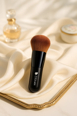 1 buc Perie profesională pentru fond de ten Perie neagră de machiaj, pudră, perie de față cu cutie, pensule de machiaj, instrumente esențiale pentru frumusețe