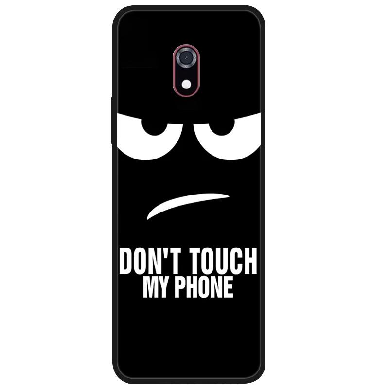 For Xiaomi mi Qin F22 Pro Case Soft Black Silicone Bumper Butterfly Painted Phone Cover for Qin F22 Pro Cases QinF22 Pro Fundas Qin F22 Pro