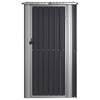 Vidaxl Szopa Ogrodowa, Antracyt, 118,5X97X209,5 Cm, Stal Galwanizowana