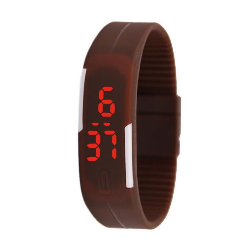 Waterproof Wrist WatchSports Casual Silicone Digital LED Bracelet Lovers Watch Reloj De Pulsera