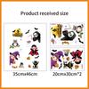Halloween Window Cling Stickers for Kindergarten & Store Decor