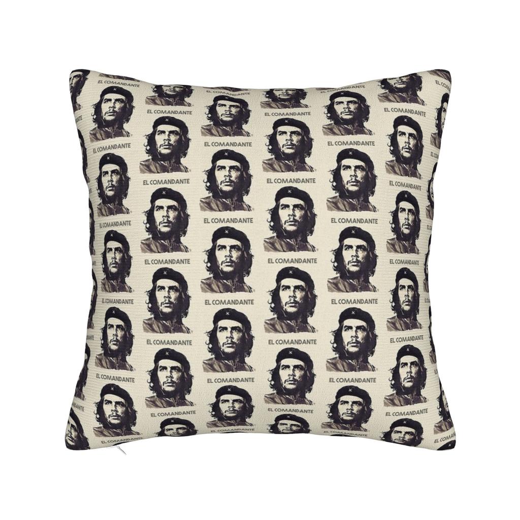 Pillow Case Che Guevara Argentine Marxist Revolutionary Print Pillow Cover For Sofa Home Decor Novelty Pillowcases