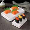 Japanese Rectangular Sushi Ice Cold Tray Box Seafood Platter Salmon Plate Dining Utensils Diware Serving Tray Banquet Tableware