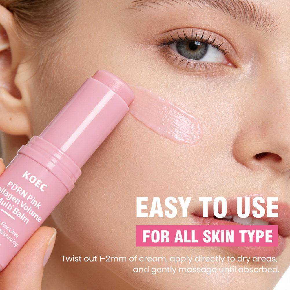 KOEC Multi Balm Stick - White Truffle All-in-one Smooth Nourishing, PDRN Collagen Fade Fine Lines Moisturizing For All Skin Type