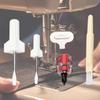 Multifunctional Sewing Machine Cleaning Tool Set Includes Double Head Brush Screwdrivers Bent Tip Tweezers for Household