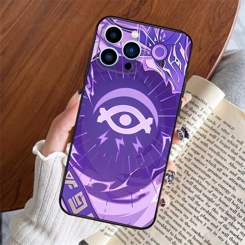 

Чехол для телефона Genshin Impact Cyno Для iPhone 17 Pro Max 11 12 14 15 16 Pro Max Plus 13 mini 16e 17 Air Задняя крышка iPhone 11