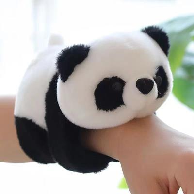 Panda Pop Ring Armband Plüschtier Puppe Puppe Autozubehör Aktivitätsgeschenke Handgelenkaccessoires Puppe