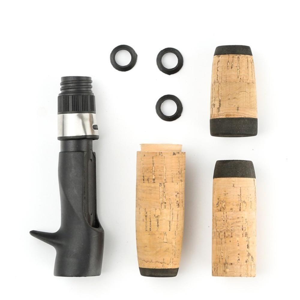 

1set Composite Cork Fishing Rod Handle Split Grip Design Split Grip Tackle Replacement