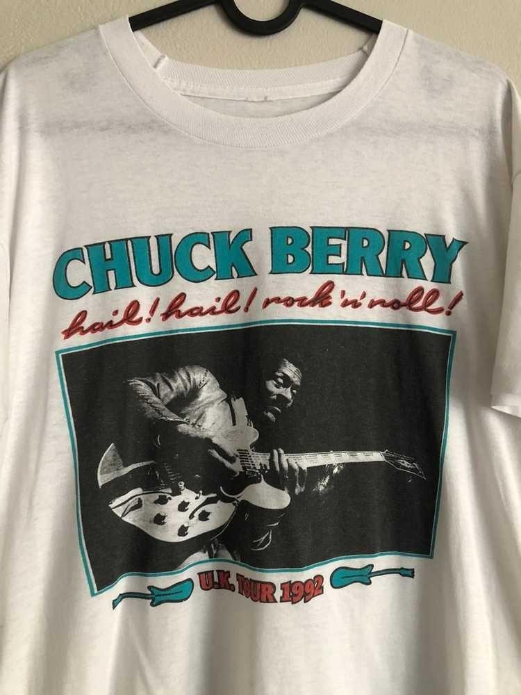 

Vintage Chuck Berry Hill Rock amp; Roll Music Tshirt All Size S to 5XL NZL009 Unisex T-Shirt XL