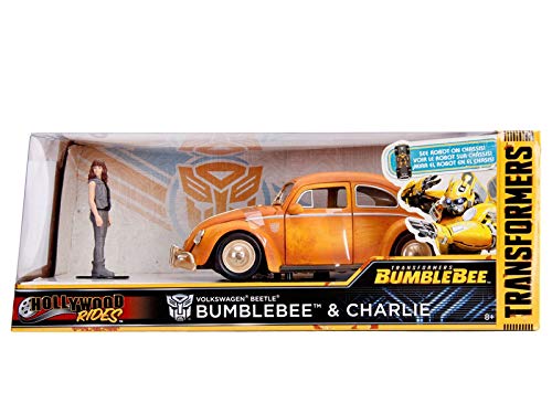 

JADA TOYS VW BEETLE BUMBLEBEE Mattel JADA TOYS масштаб Volkswagen Beetle Bumblebee с 124 ТРАНСФОРМЕРАМИ – С ЧАРЛИ 124 Трансформеры - Чарли
