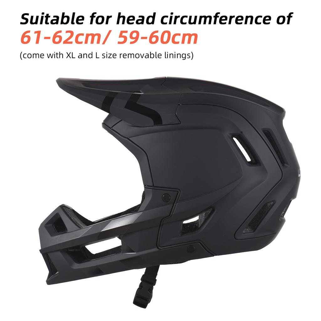 Full Face Mountain Bike Helmet Ventilation Lightweight Helmet