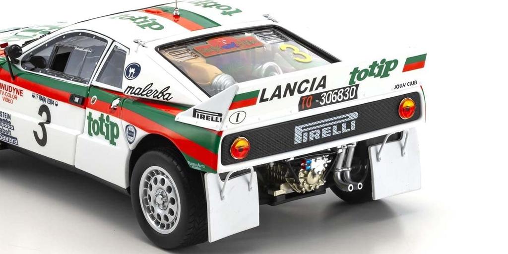 Kyosho Original 1/18 Scale Lancia Rally 037 1985 Elbarallee #3 Finished Product