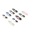 9pcs Oval Kids Sunglasses Reflective UV Protection Multi Colors Toddler Sunglasses Portable