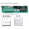 220V Sliding Door Opener Controller Module Universals Circuit Control Board Automatic Door Opener Control Board