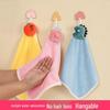 Cute Absorbent Hanging Hand Towel for Kids - Ideal for Bathroom or Kitchen Use