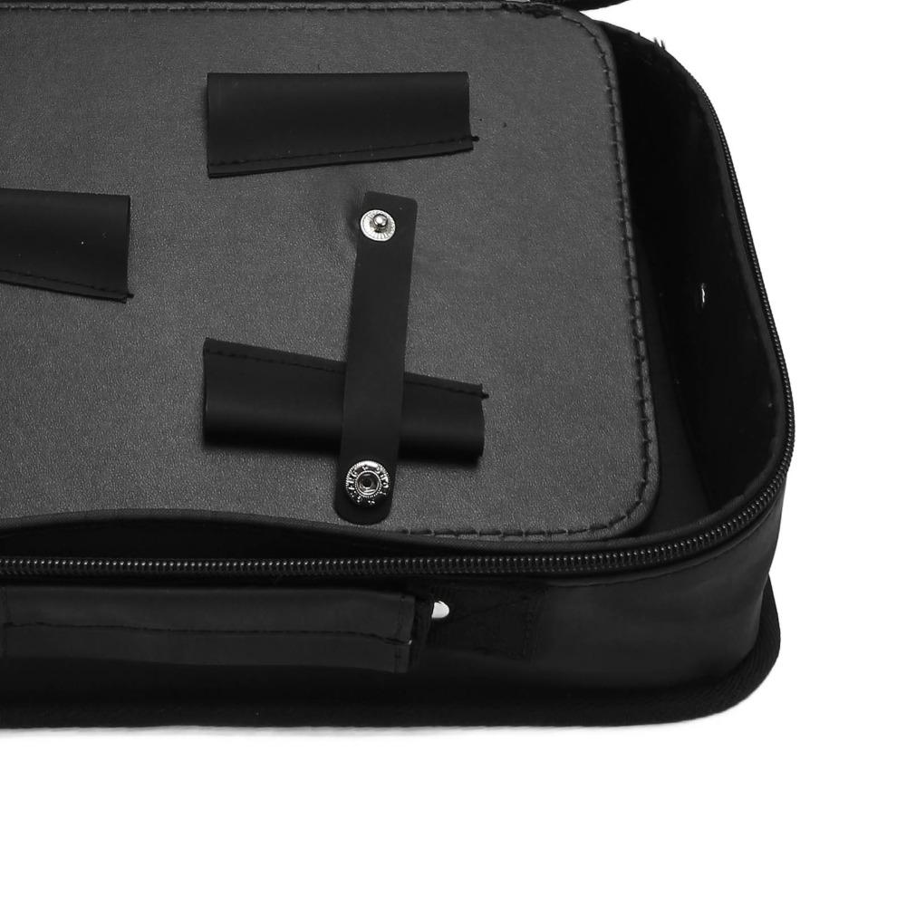 PU Barber Tool Bag Spacious Design Hair Cutting Grooming Kit Hairdresser Carrying Case  Travel Use