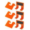 Pack of 2/4/6/10 Magnetic Back Hinge Installation Tool for Precise Drilling and Door Seam Control In Cabinet Making Projects.