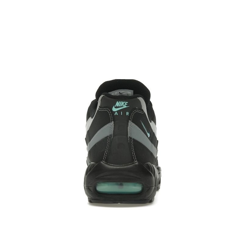 Nike Air Max 95 Black Aurora Green Unisex Sneakers Cool-Grey HV6062-001