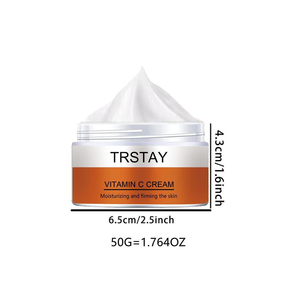 TRSTAY Vitamin C For Face Cream Pigments Dark Spots Removal Whitening Facial Cream Lightening Skin Care Products Beauty Health
