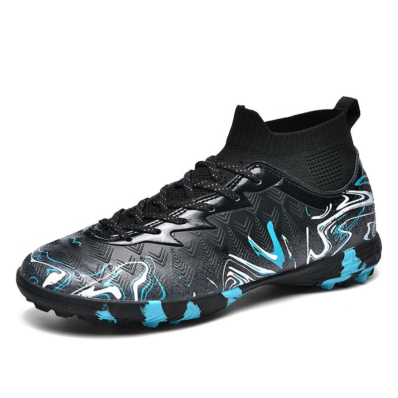 35-45 Unisex Football Boots Rubber Soft Sole Short Nail Artificial Turf Youth Children Football Shoes Boys Soccer Shoes