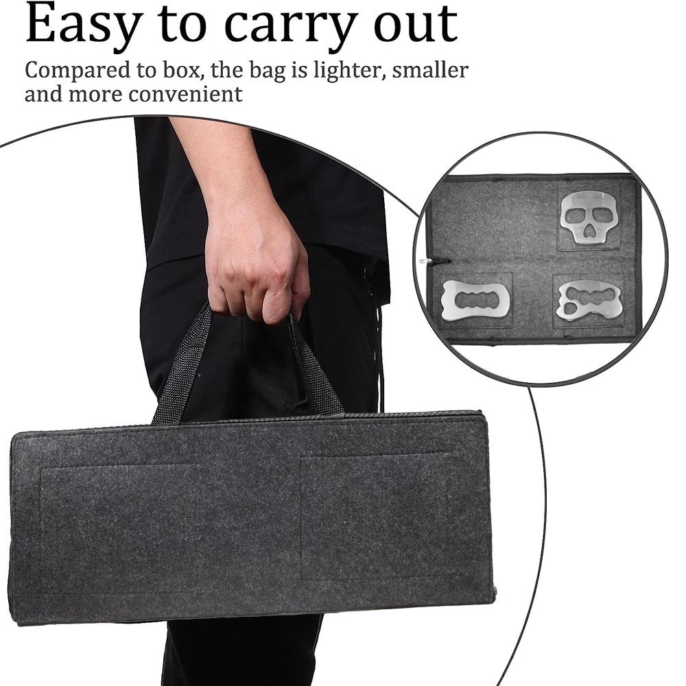 Durable And Safe 3Pcs Professional Stainless Steel Gua Sha Scraping Tools – Iastm Therapy Set For Muscle Recoveryface &Body Massagepain Relief