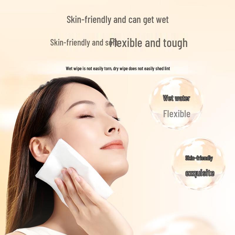 Jie Rou Pink Face 3-Ply Household Facial Tissues