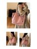 Versatile Canvas Tote - Large Capacity Shoulder Bag for Students