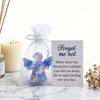 Angel Figurine Keepsake Forget Me Not Angel Memorial Gift Sympathy Bereavement Angel Ornament with Warm Message Card Grieving Keepsake
