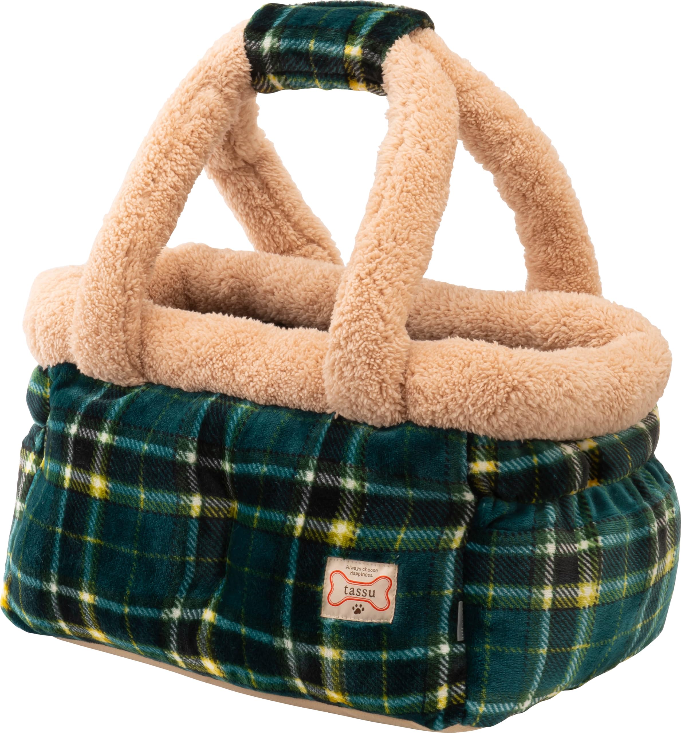 

Tassu Checkered Pet Carrier Bag (168-6431A2)