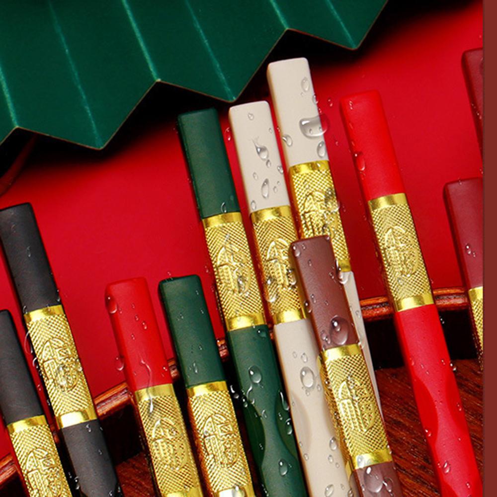 Chinese Style Chopsticks High Temperature Resistant Cutlery Housewarming Gift
