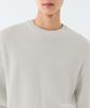 MUSINSA STANDARD Cotton Ribbed Crew Neck Knit [Cream]
