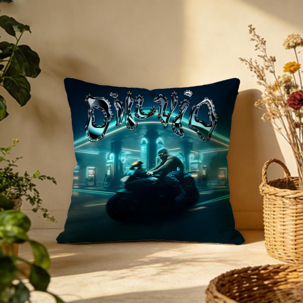 Popular RRauw Alejandroful Cushion Cover Versatile DoubleSided Pillow Case Fit for Sofa Bed Car Daily Decor