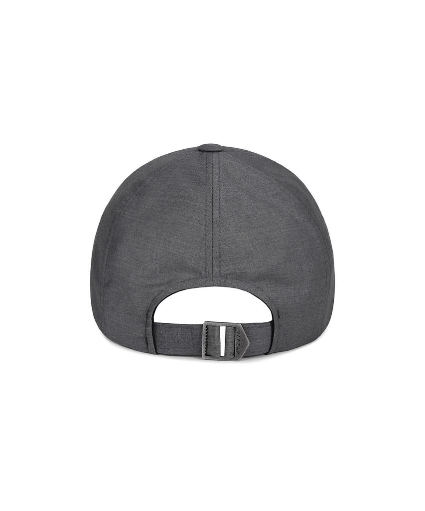 Bajal Va Cubic Stud Hunting Ball Cap Gray
