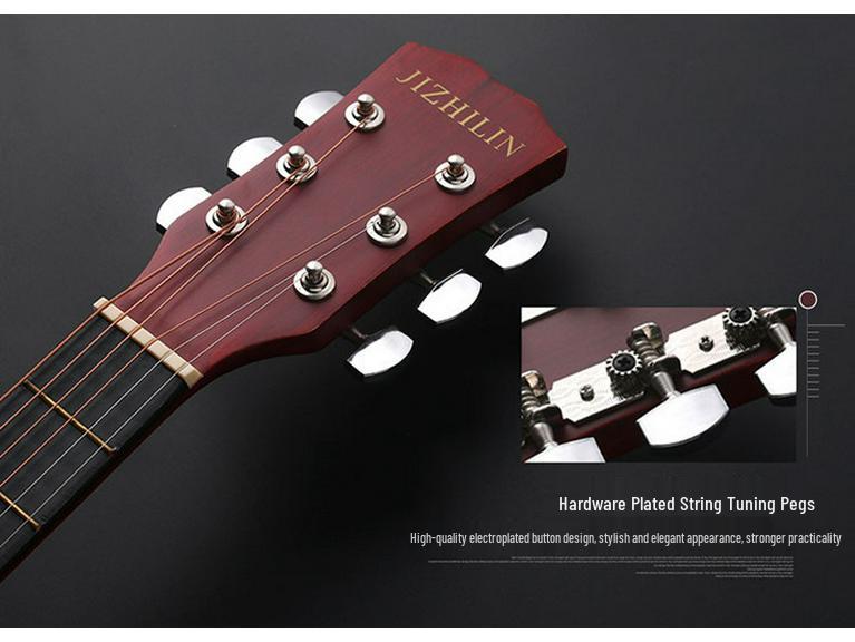 41-Inch Folk Acoustic Guitar for Influencers