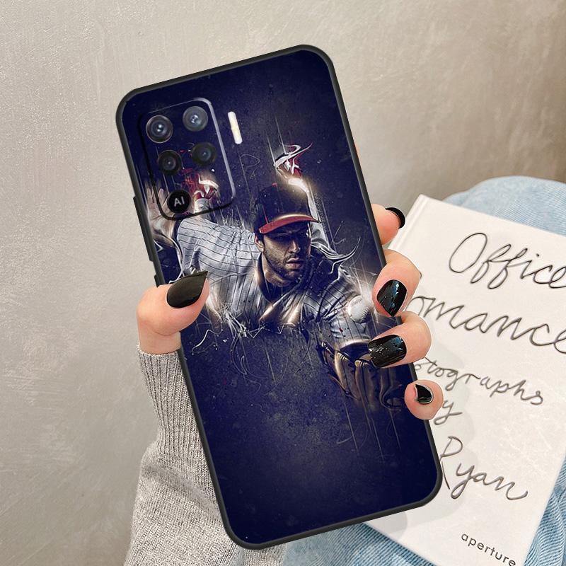 Baseball Ball Case For Oppo A57 A17 A77 A18 A38 A58 A78 A98 A74 A54 A94 A80 A60 A40 A96 A76 A16 A15 A5 Pro