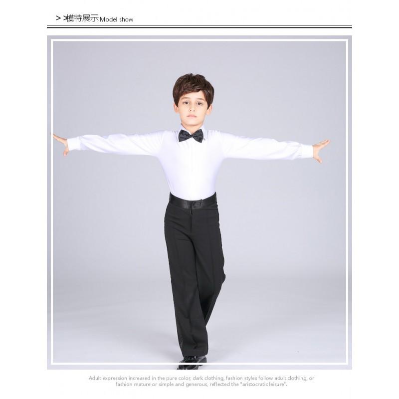 Boys Latin Dance Practice Costume Performance