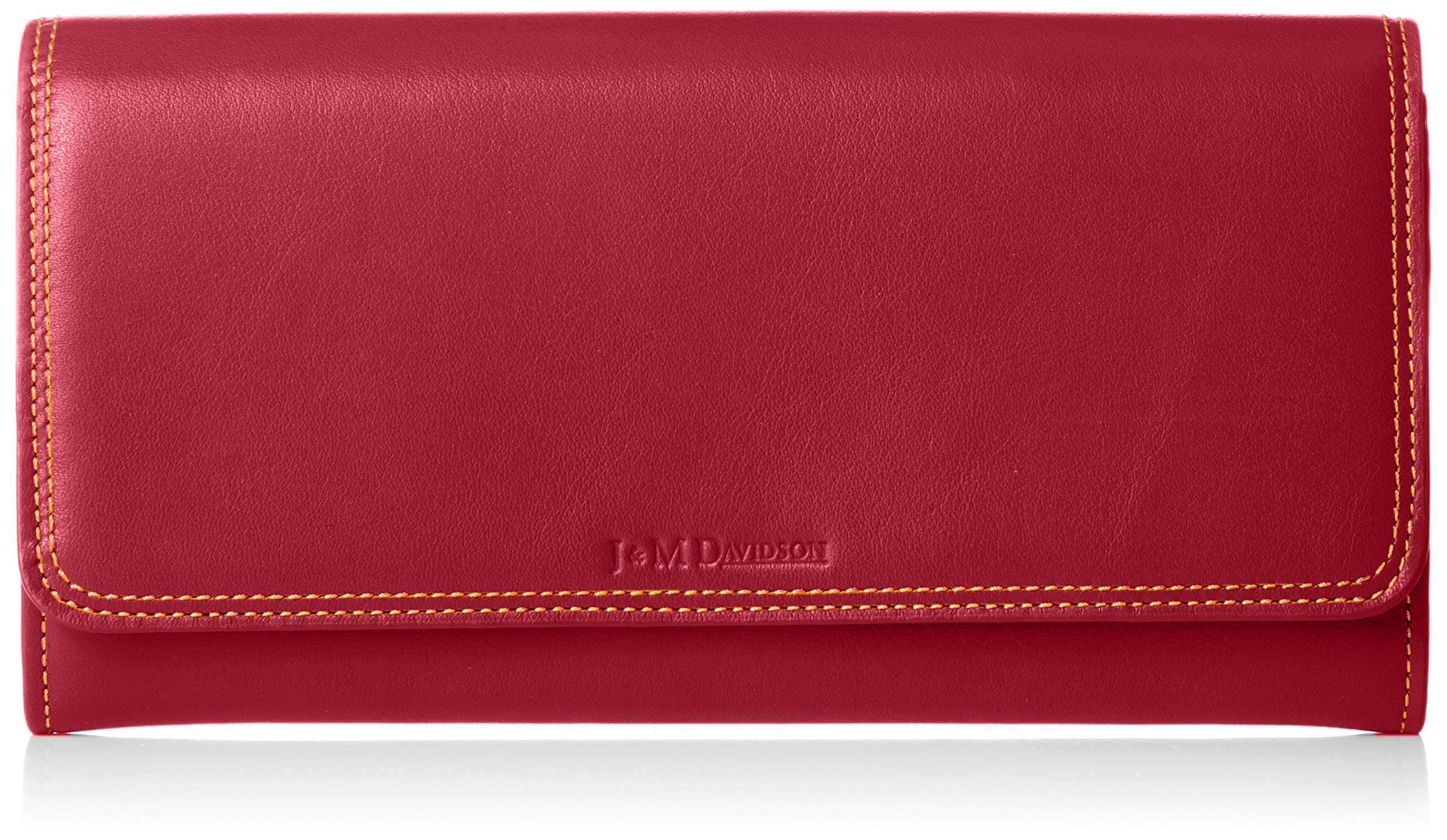 

Long Wallet Genuine Leather Holds 12 Cards CONTINENTAL 10220N 7314 8480 BURGUNDY [J&M Davidson] J&M [Item]