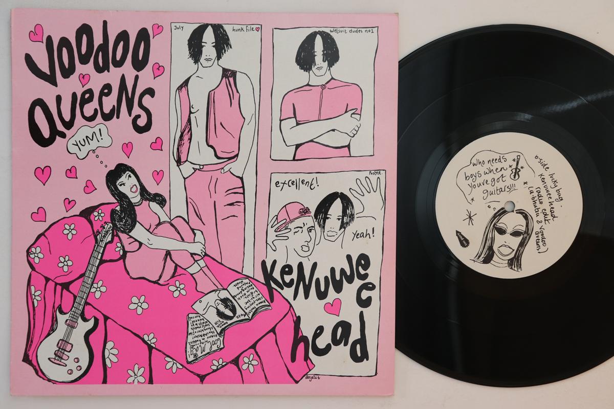 

10inch Record VOODOO QUEENS Kenuwee Head PURE24 TOO PURE 1993 UK Rock Used