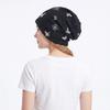 Women's Butterfly Print Pleated Stretchy Turban Headwrap Casual Snood Hat