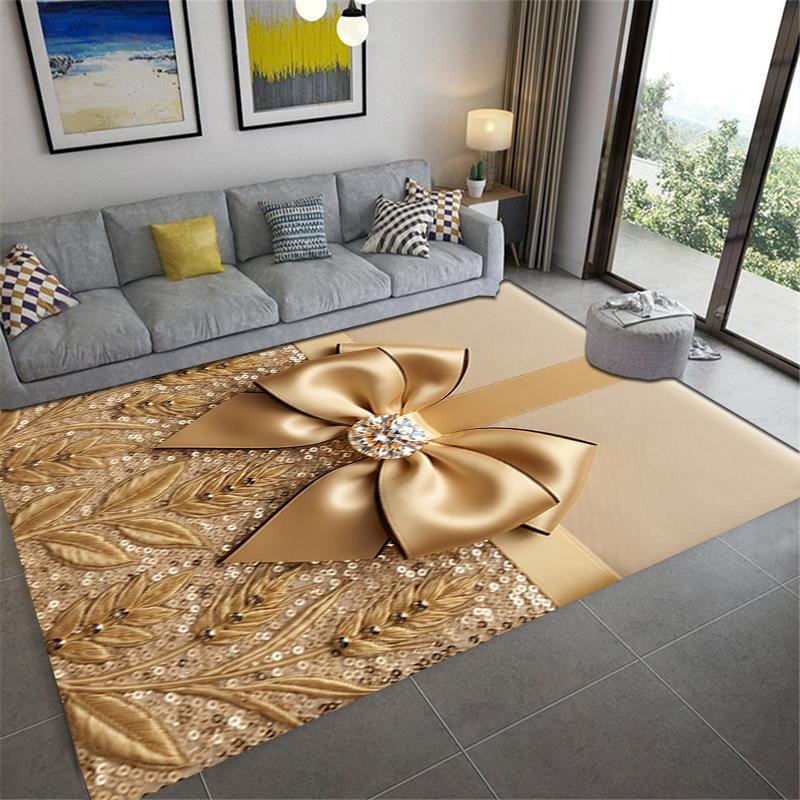Nouveau Tapis Magnifique à Nœud 2025 pour Salon Chambre Maison Décoration de Canapé, Tapis de Sol Antidérapant pour Enfants