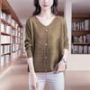 Plus Size 6XL Mint Mambo Early Spring and Autumn Tops Women's Spring Thin Tops Thin Knitwear