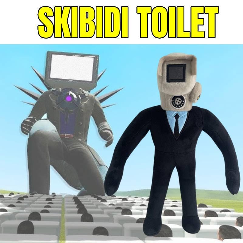 Soft And Comfortable Skibidi Toilet Plush Toy Perfect For Decor And Play