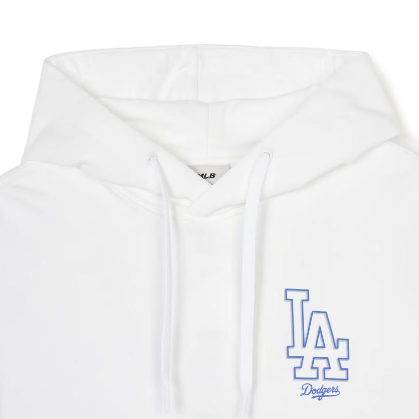 New MLB Street Style Sweatshirt Unisex White 3AHDB0241-07WHS
