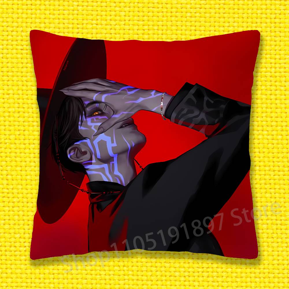 D-Demon H-Hunters Jinu Girl Throw Pillow Case For 50x50cm 40x40cm 55x55cm 45x45cm 30x30cm Square Bedroom Pillowcase Cover