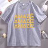 Project Hail Mary Rocky Tshirt AMAZE Book Lover Gift Bookish T Shirt Vintage Short Sleeve Cotton Printed Tshirt Male Clothes