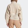 Adidas Originals Trefoil Spliced Loose Long Sleeve Jacket Women Jacket Beige IM4315